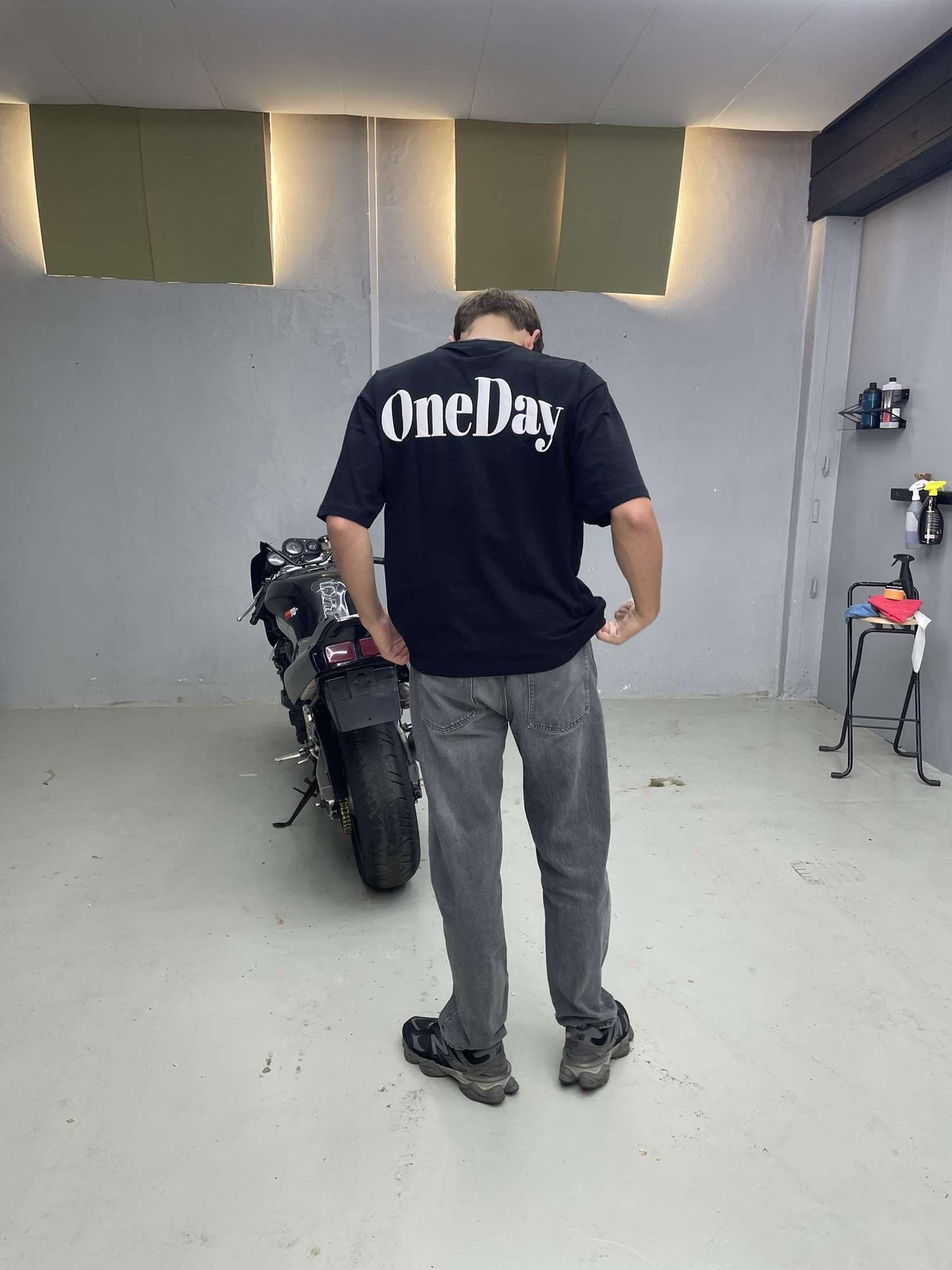 ORIGINAL ONEDAY TEE. BLACK