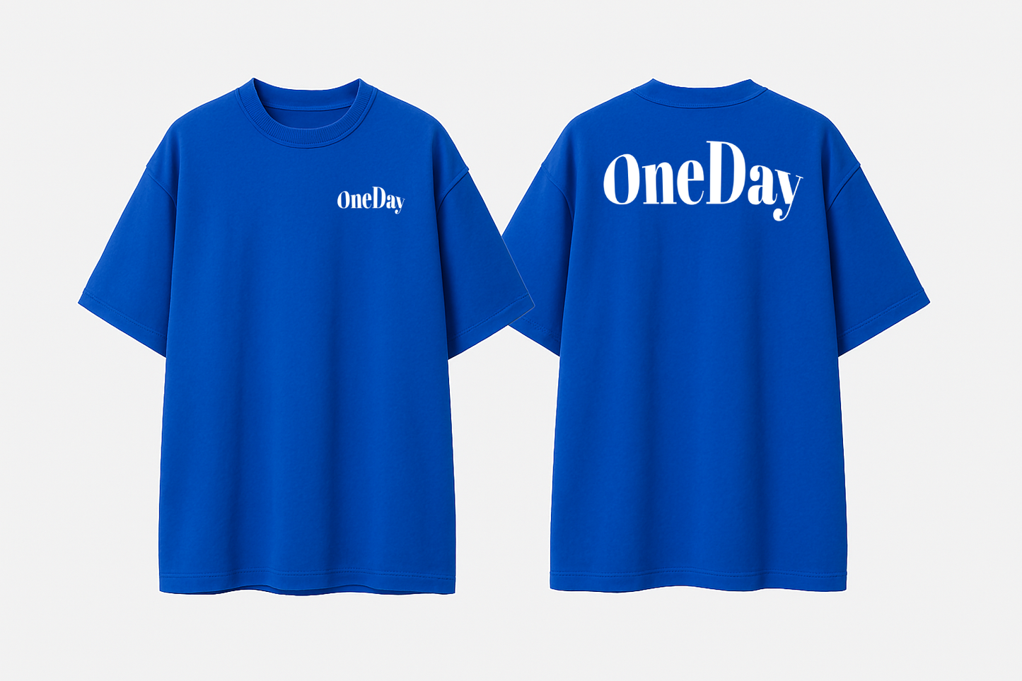 ORIGINAL ONEDAY TEE. BLUE