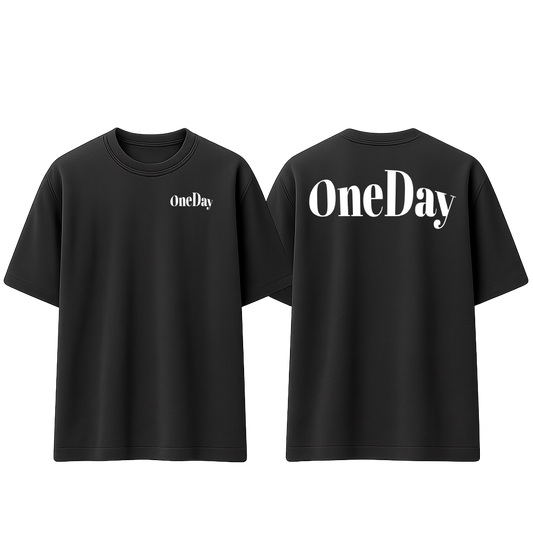 ORIGINAL ONEDAY TEE. BLACK