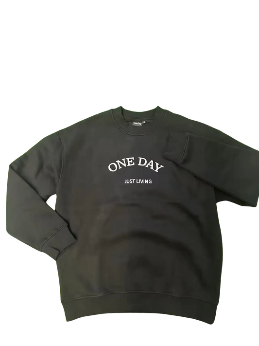 Oneday Sweater Black, Just Living