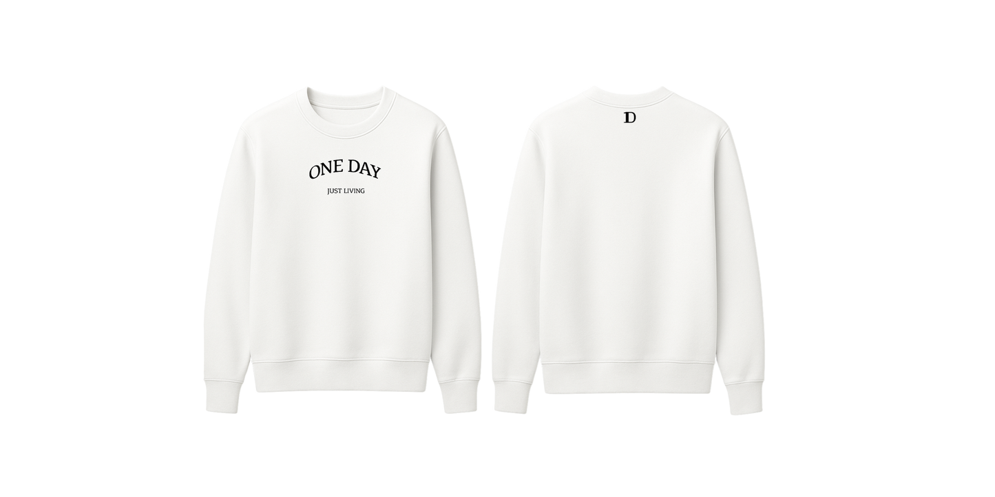 Oneday Sweater Off White, Just Living