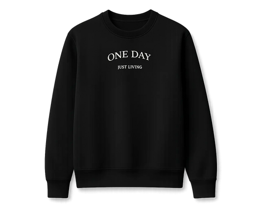 Oneday Sweater Black, Just Living